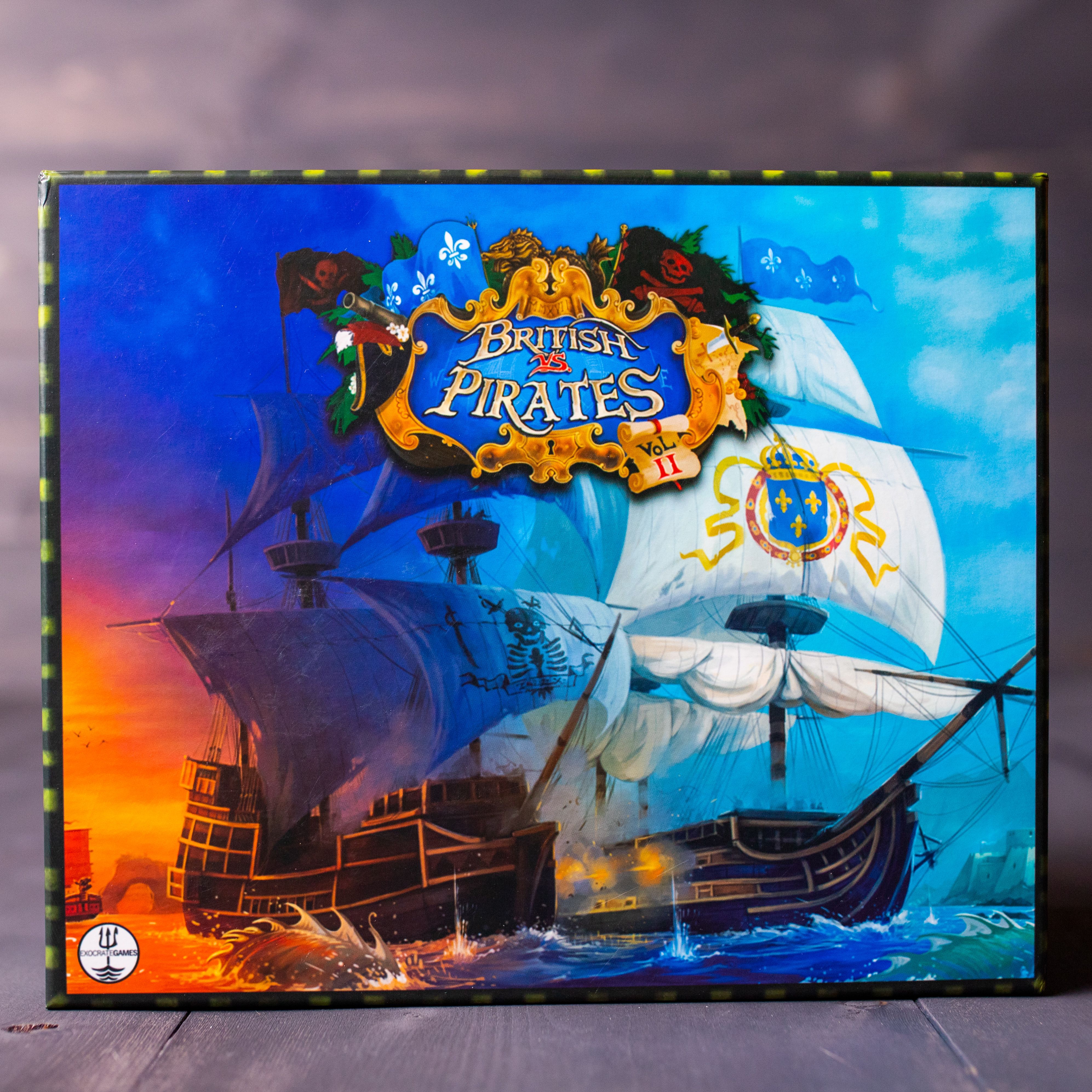 British vs Pirates: Volume 2 box art