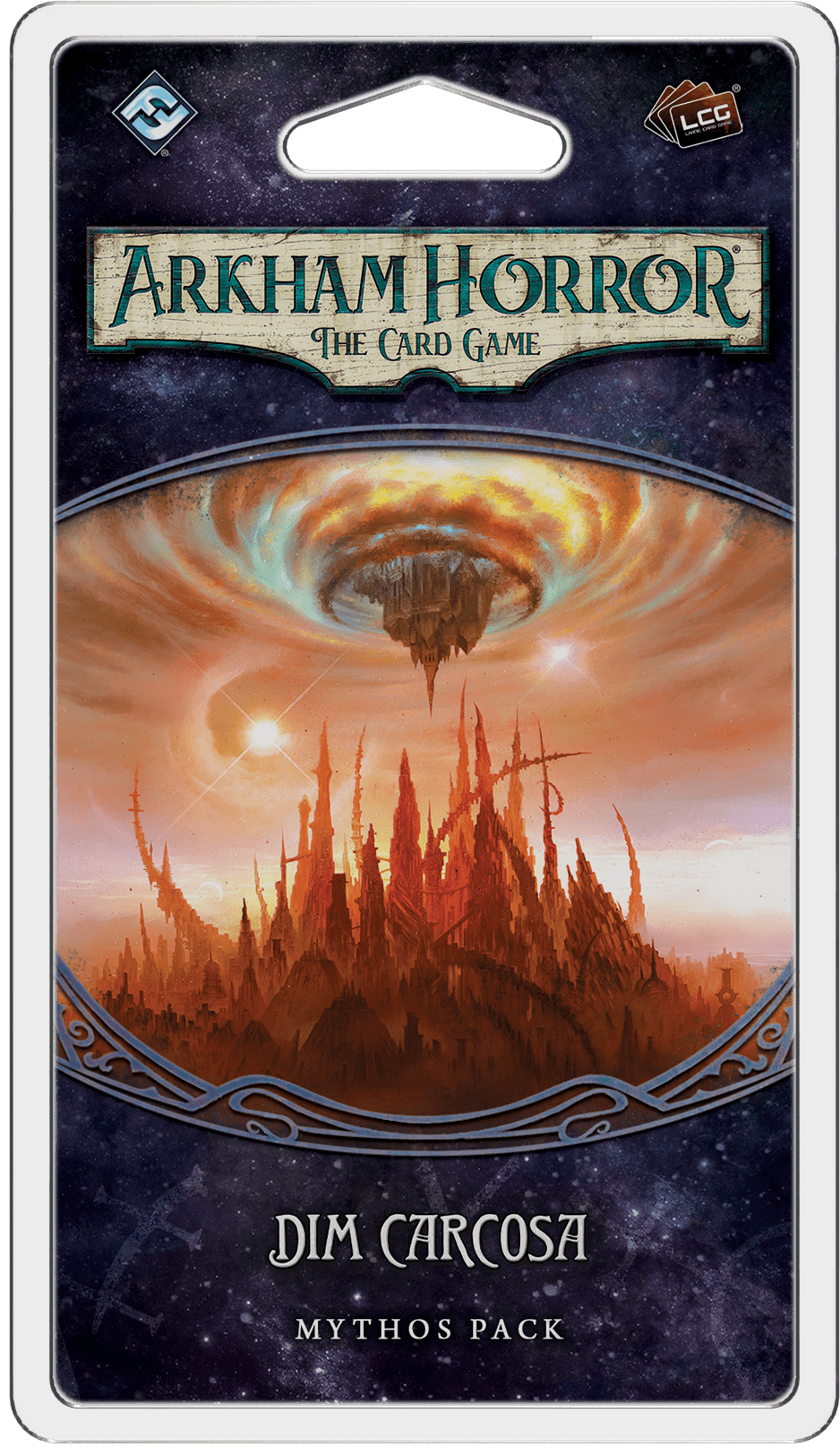 Arkham Horror: The Card Game – Dim Carcosa Mythos Pack doboz