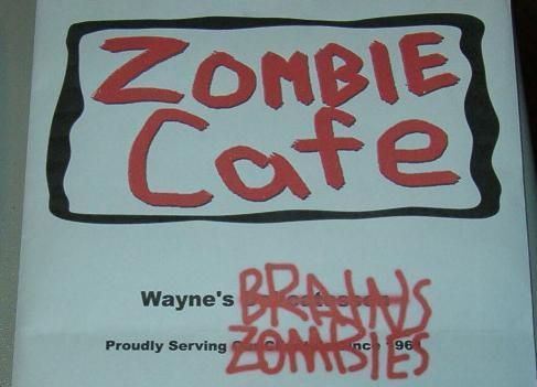 Zombie Cafe doboz