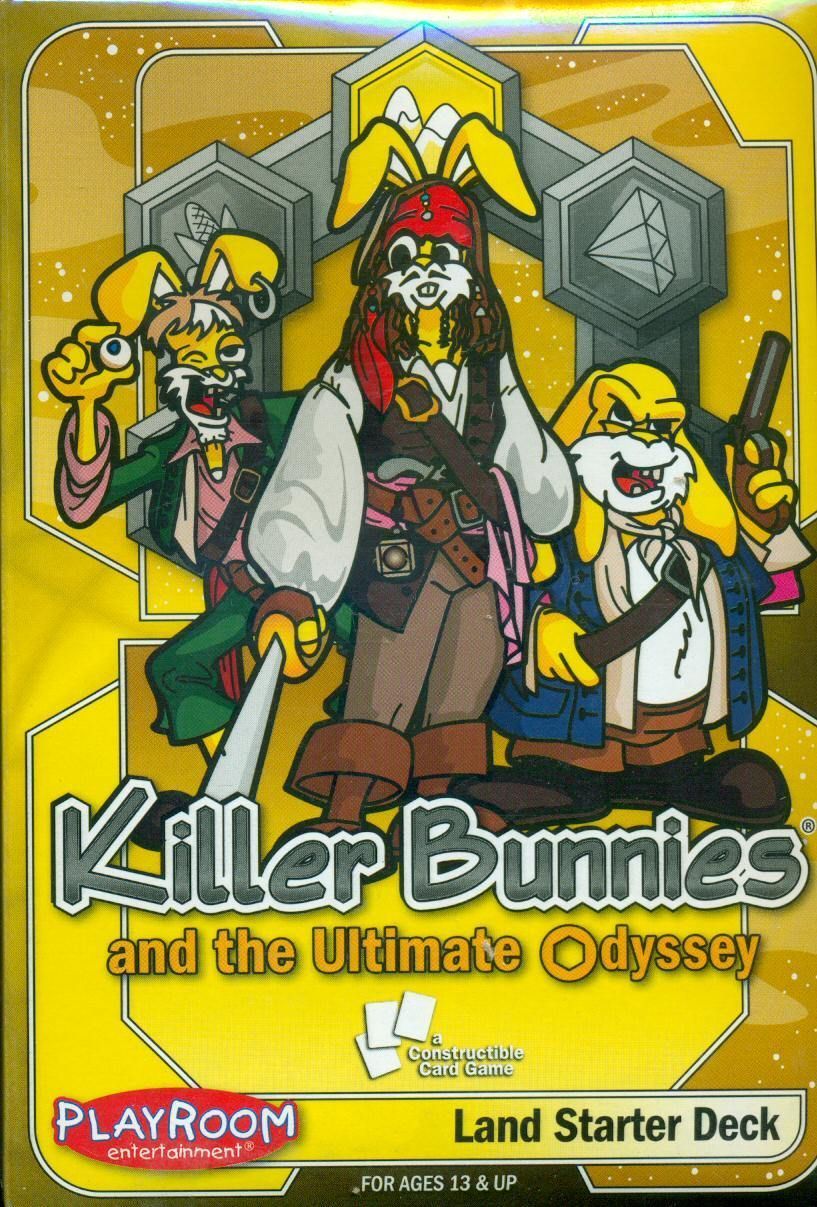 Killer Bunnies and the Ultimate Odyssey: Land Starter Deck box art
