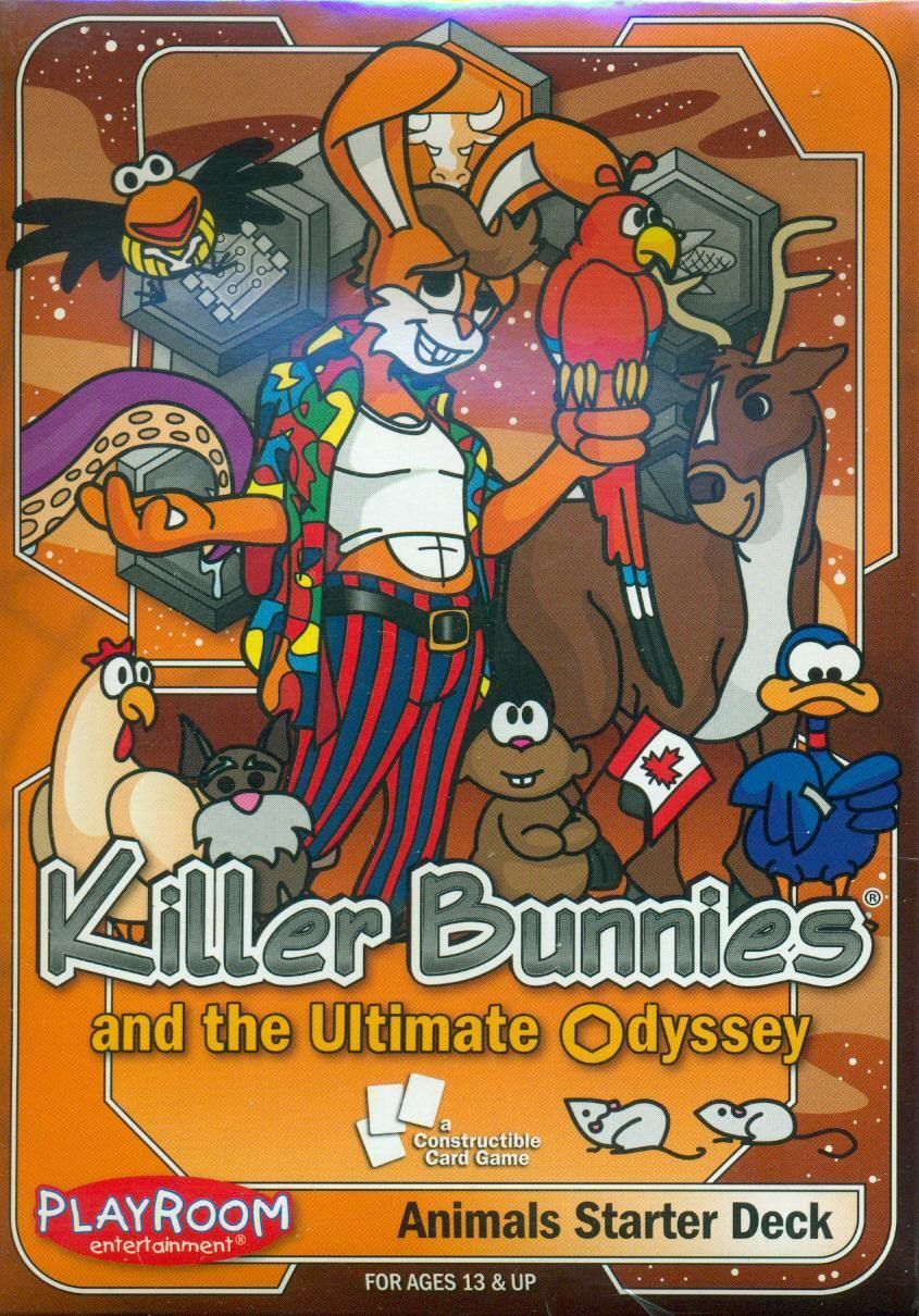 Killer Bunnies and the Ultimate Odyssey: Animals Starter Deck box art