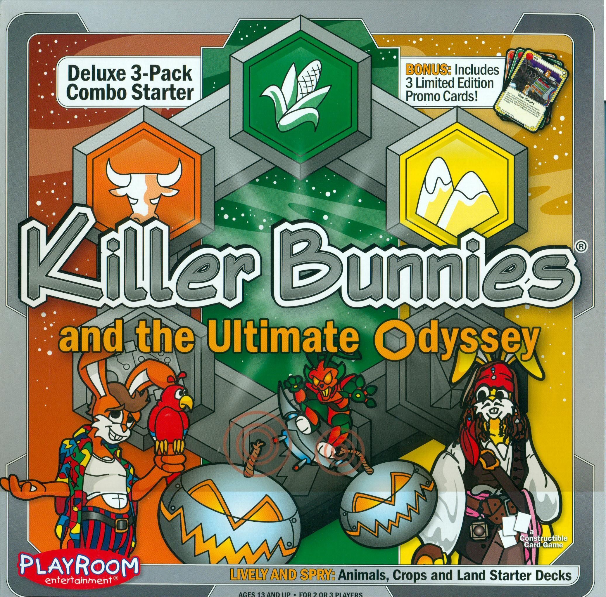 Killer Bunnies and the Ultimate Odyssey: Lively and Spry box art