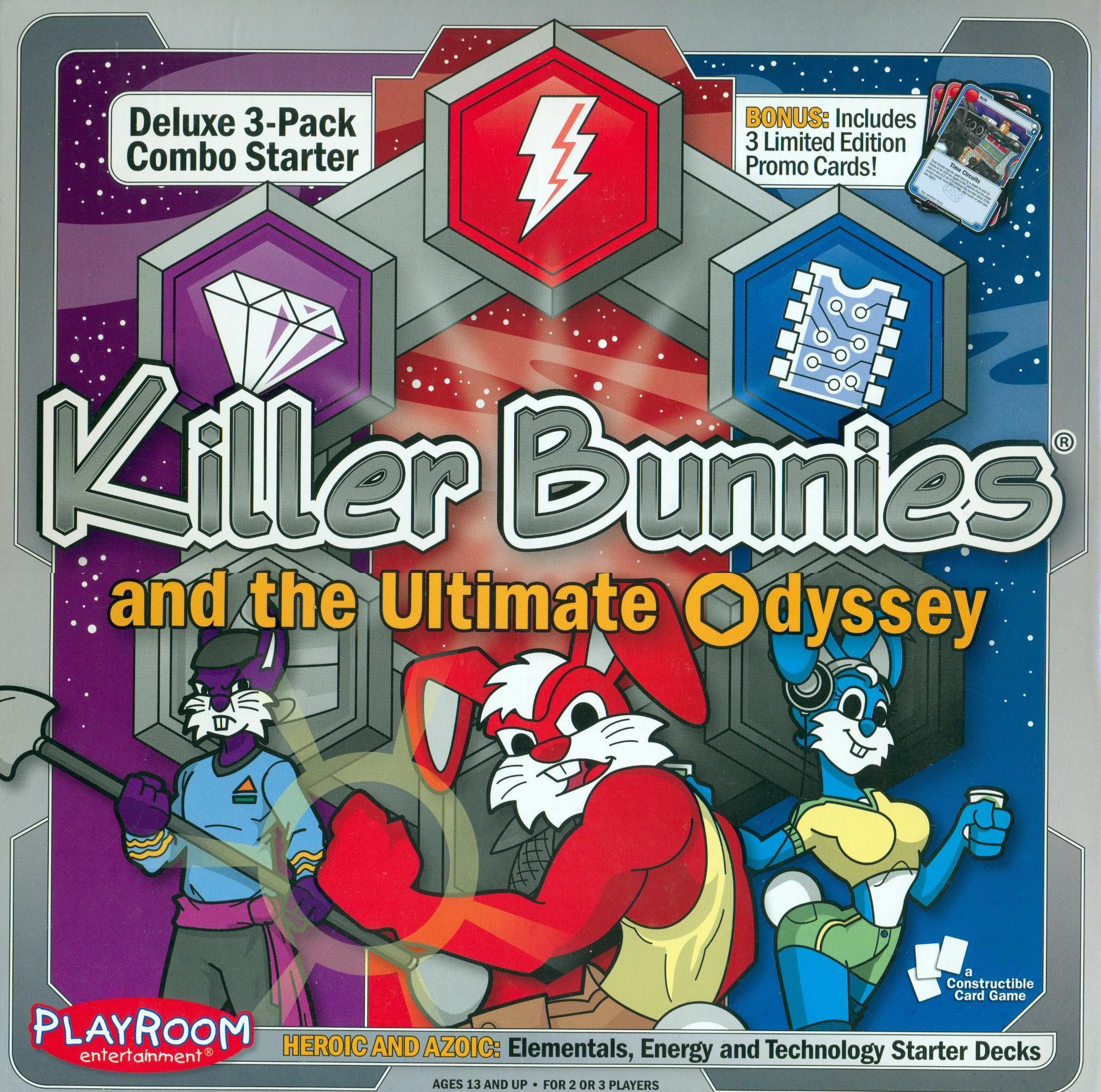 Killer Bunnies and the Ultimate Odyssey: Heroic and Azoic box art