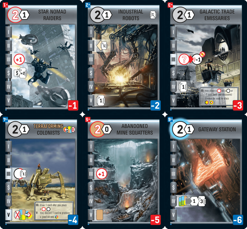 Coperta Race for the Galaxy: New Worlds Promo Cards