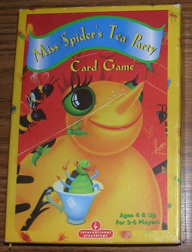 Miss Spider's Tea Party Card Game box art