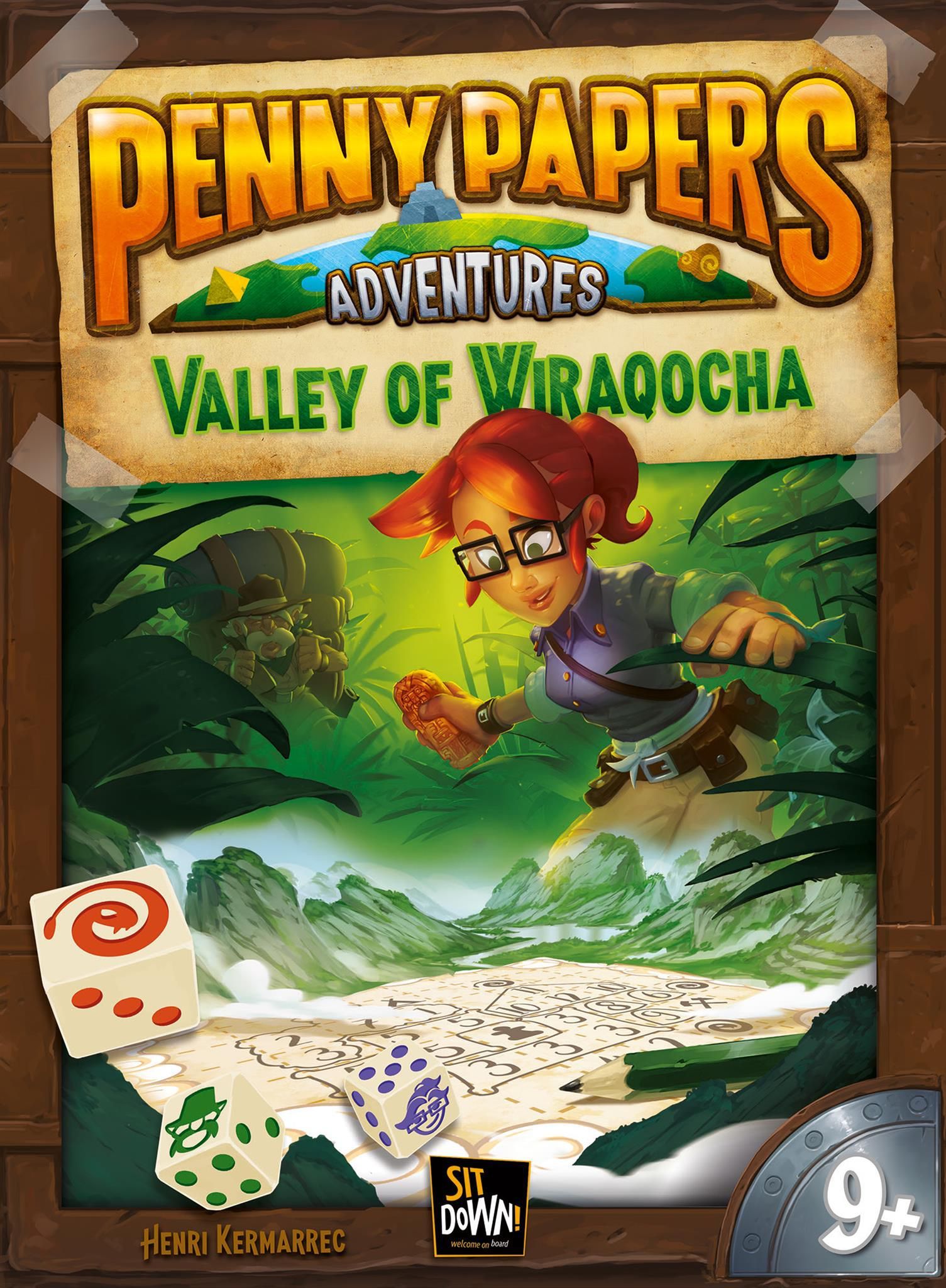 Penny Papers Adventures: The Valley of Wiraqocha box art