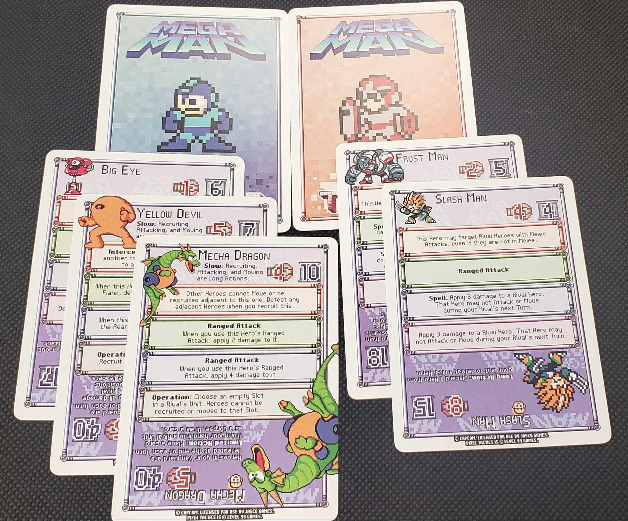 Coperta Mega Man Pixel Tactics: Kickstarter Promo Set