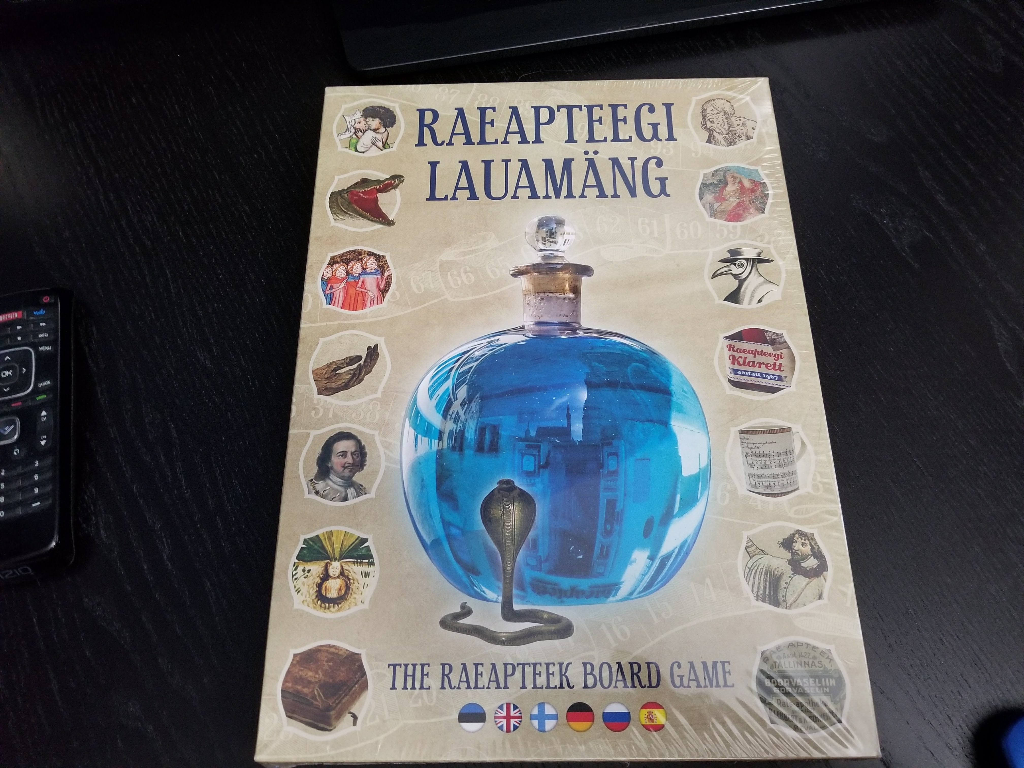 Raeapteegi Lauamang doboz
