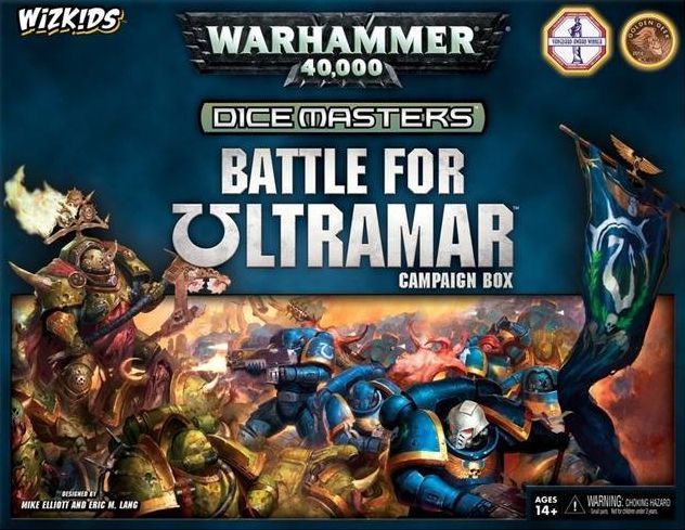 Warhammer 40,000 Dice Masters: Battle for Ultramar Campaign Box doboz