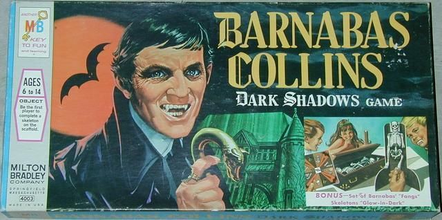 Barnabas Collins Dark Shadows Game box art