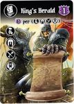 Villages of Valeria: King's Herald Promo Card