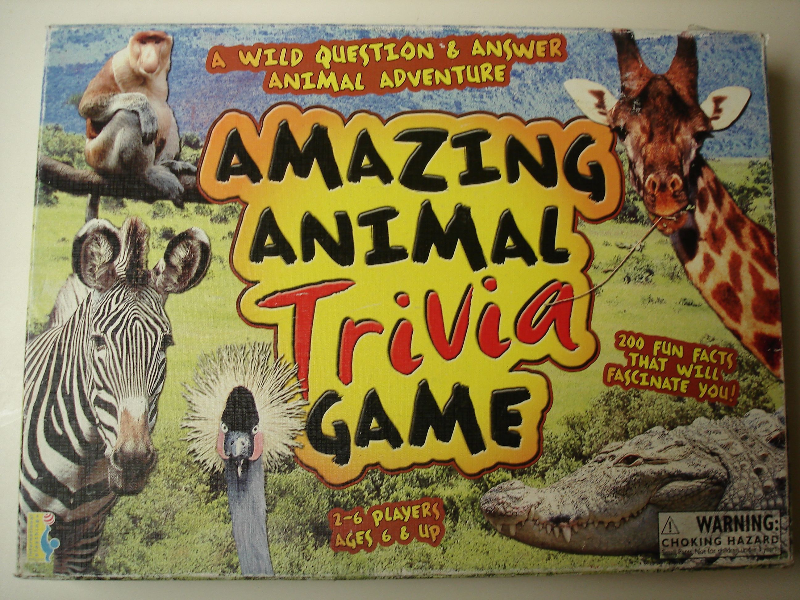 Amazing Animal Trivia Game doboz