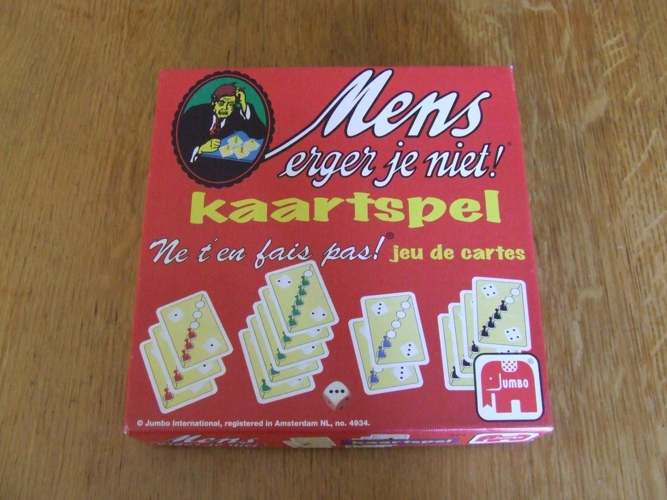 Mens erger je niet!: Kaartspel box art