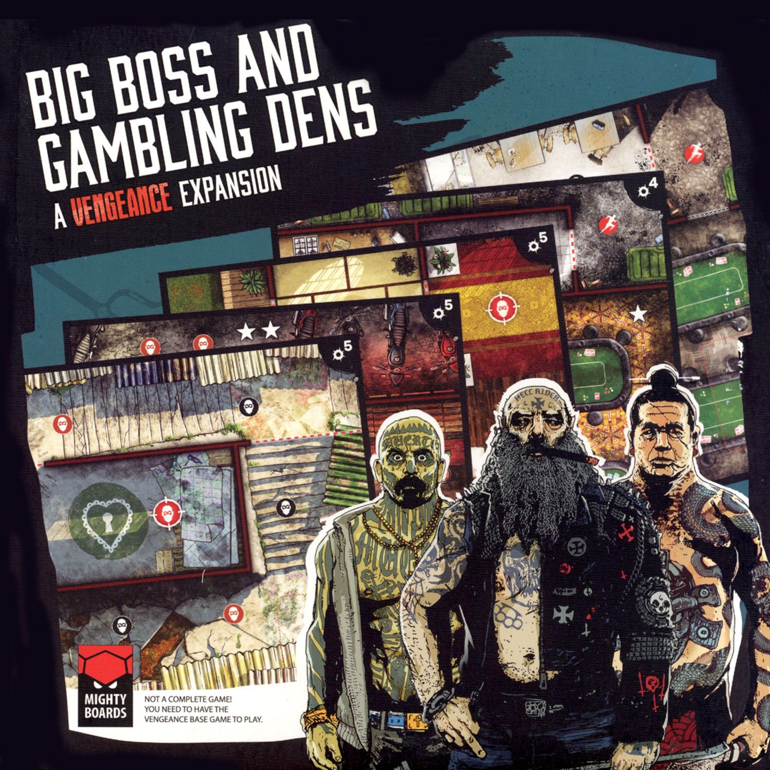 Vengeance: Big Boss and Gambling Dens box art