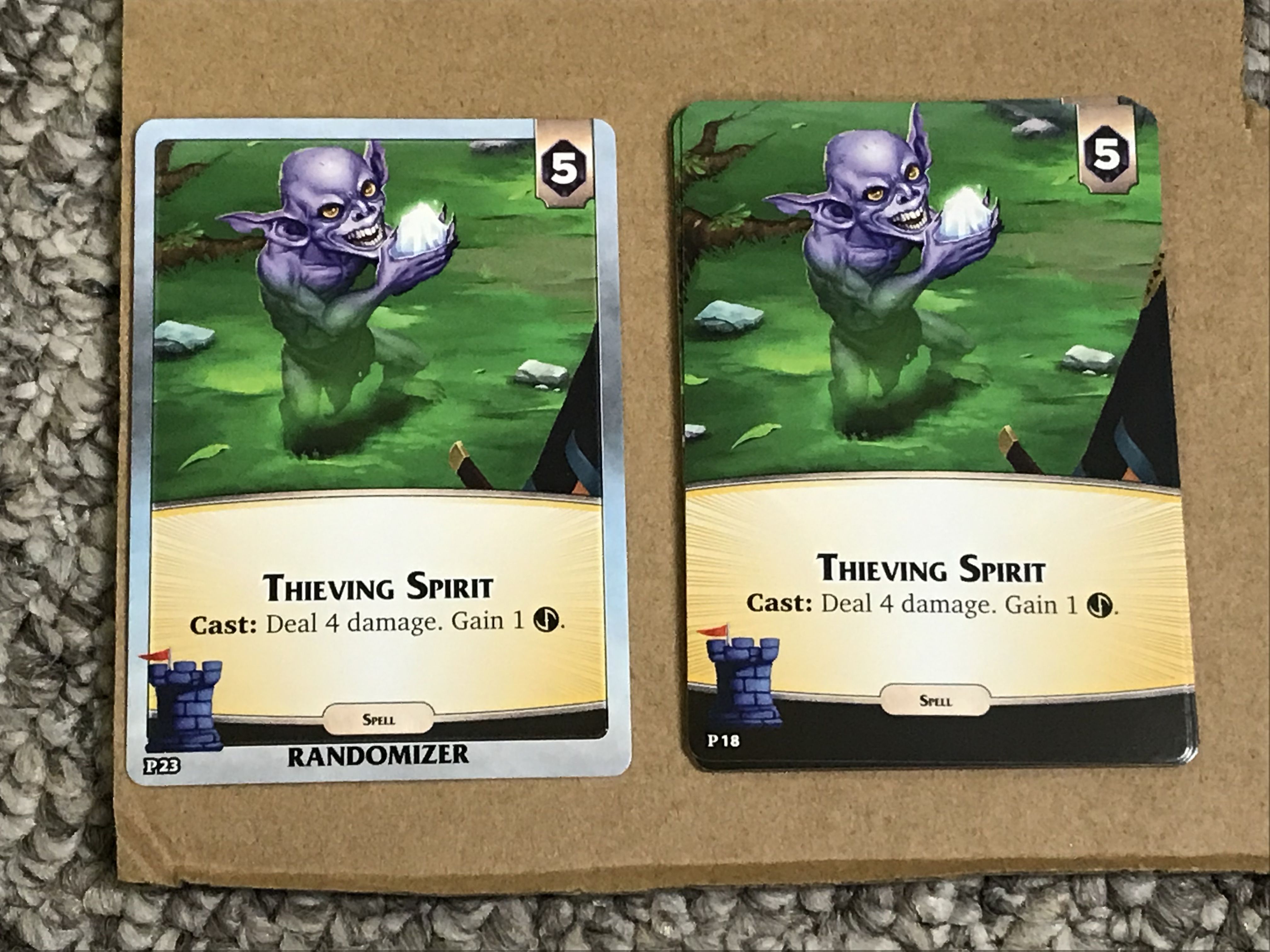 Aeon's End: Thieving Spirit Promo Cards doboz