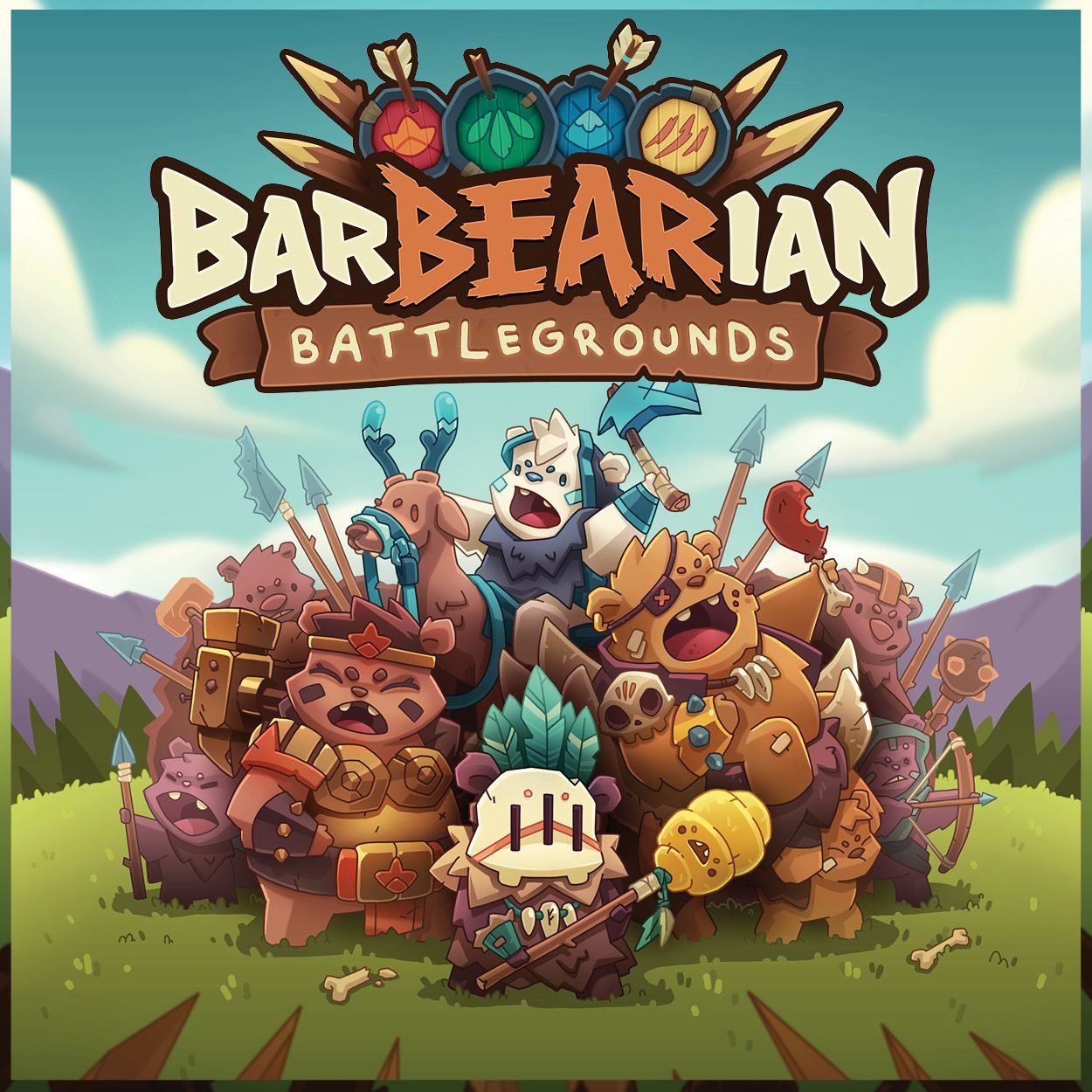 Coperta BarBEARian Battlegrounds