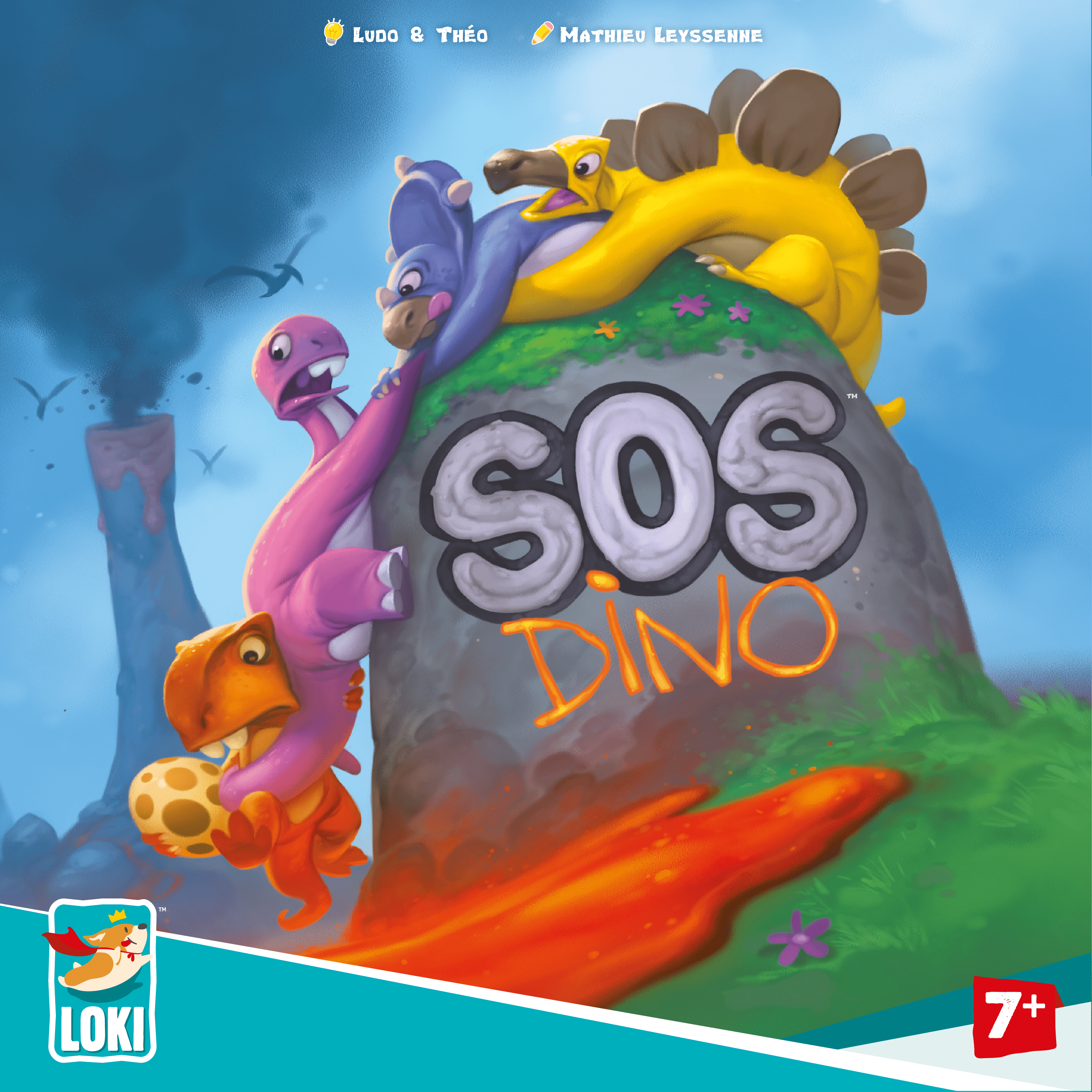 SOS Dino box art