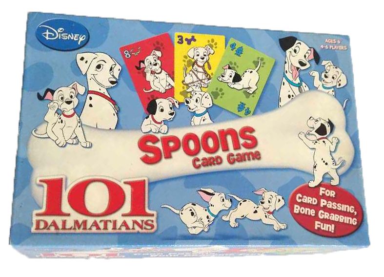 101 Dalmatians Spoons Card Game doboz