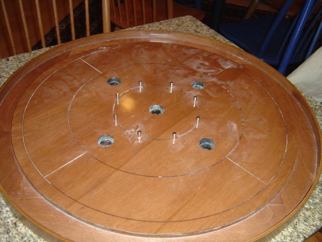 Coperta Five-Hole Crokinole