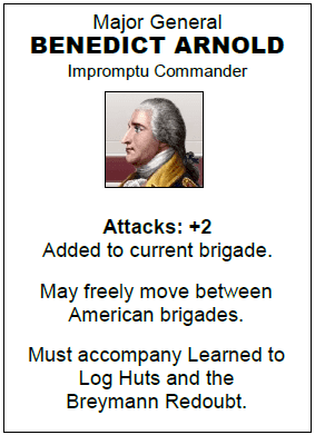 Coperta Arnold Takes Command: The Battle of Bemis Heights