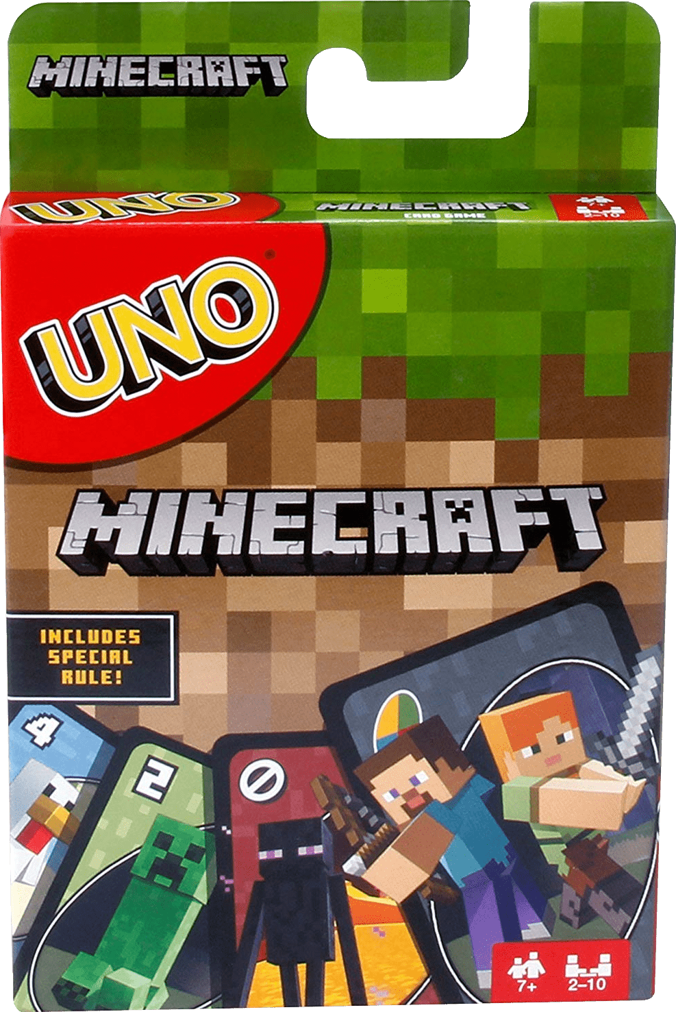 Coperta UNO: Minecraft