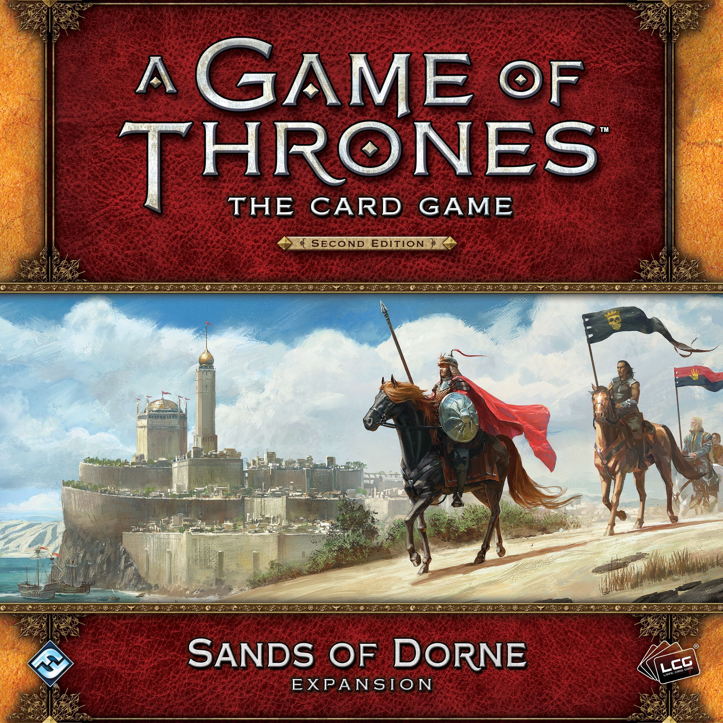 A Game of Thrones: The Card Game (Second Edition) – Sands of Dorne box art