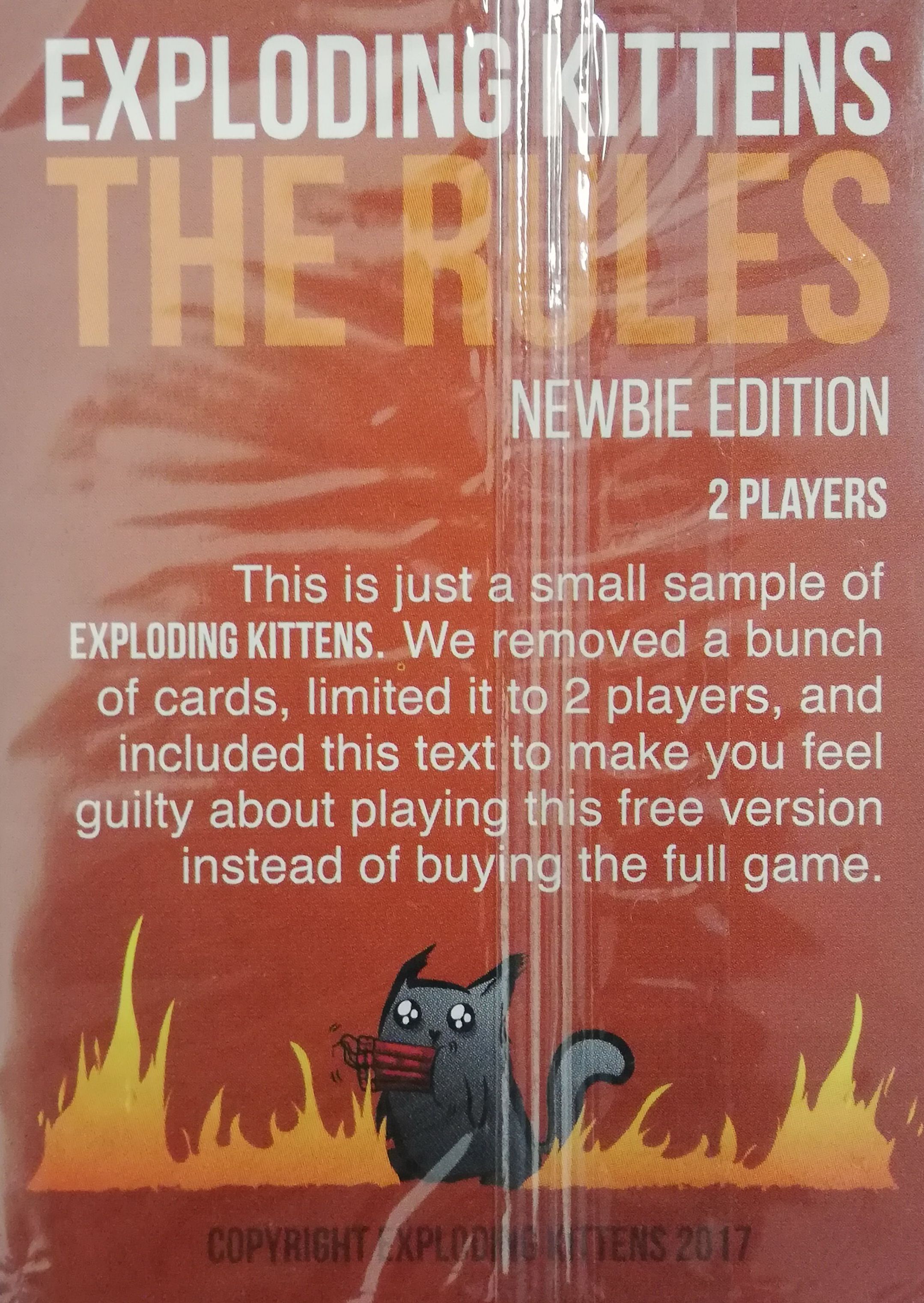 Coperta Exploding Kittens: Newbie Edition