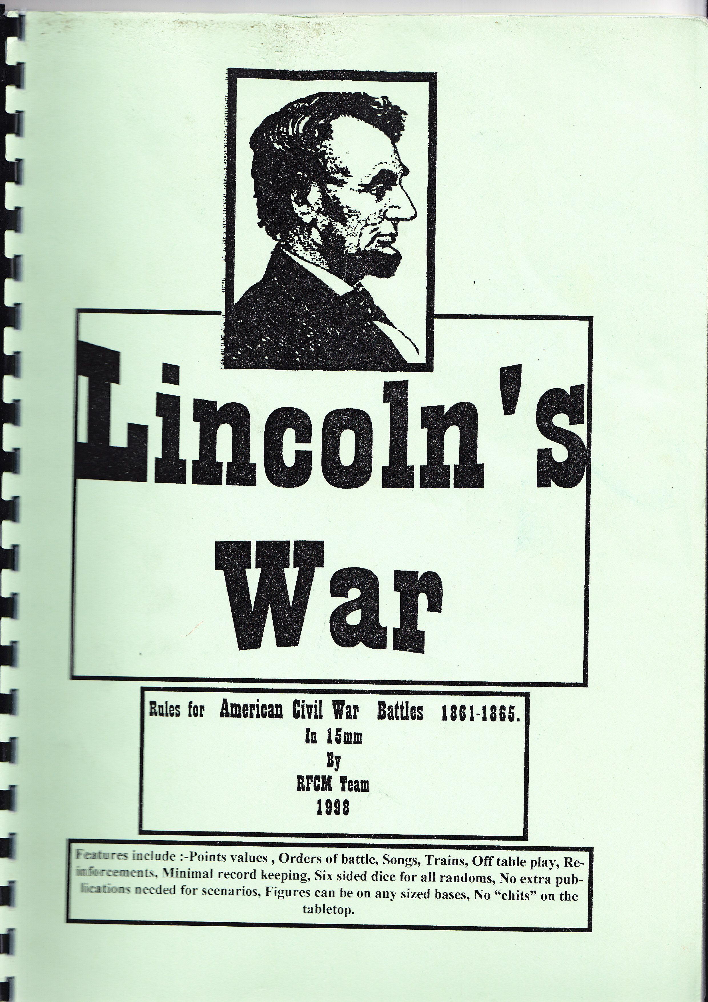 Lincoln's War doboz