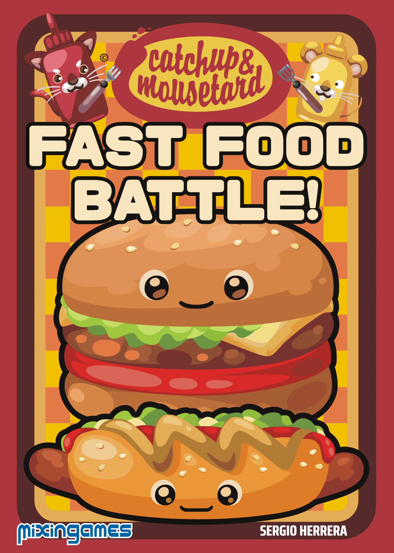 Catchup & Mousetard: Fast Food Battle! box art