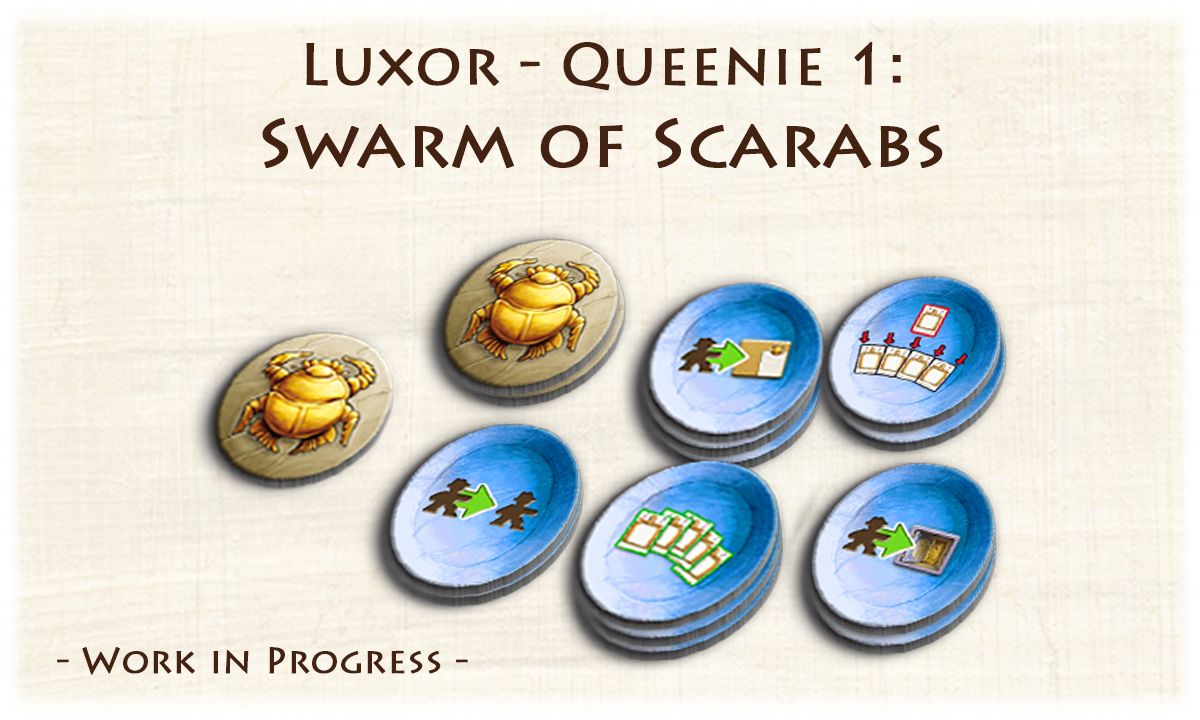 Coperta Luxor: Queenie 1 – Swarm of Scarabs