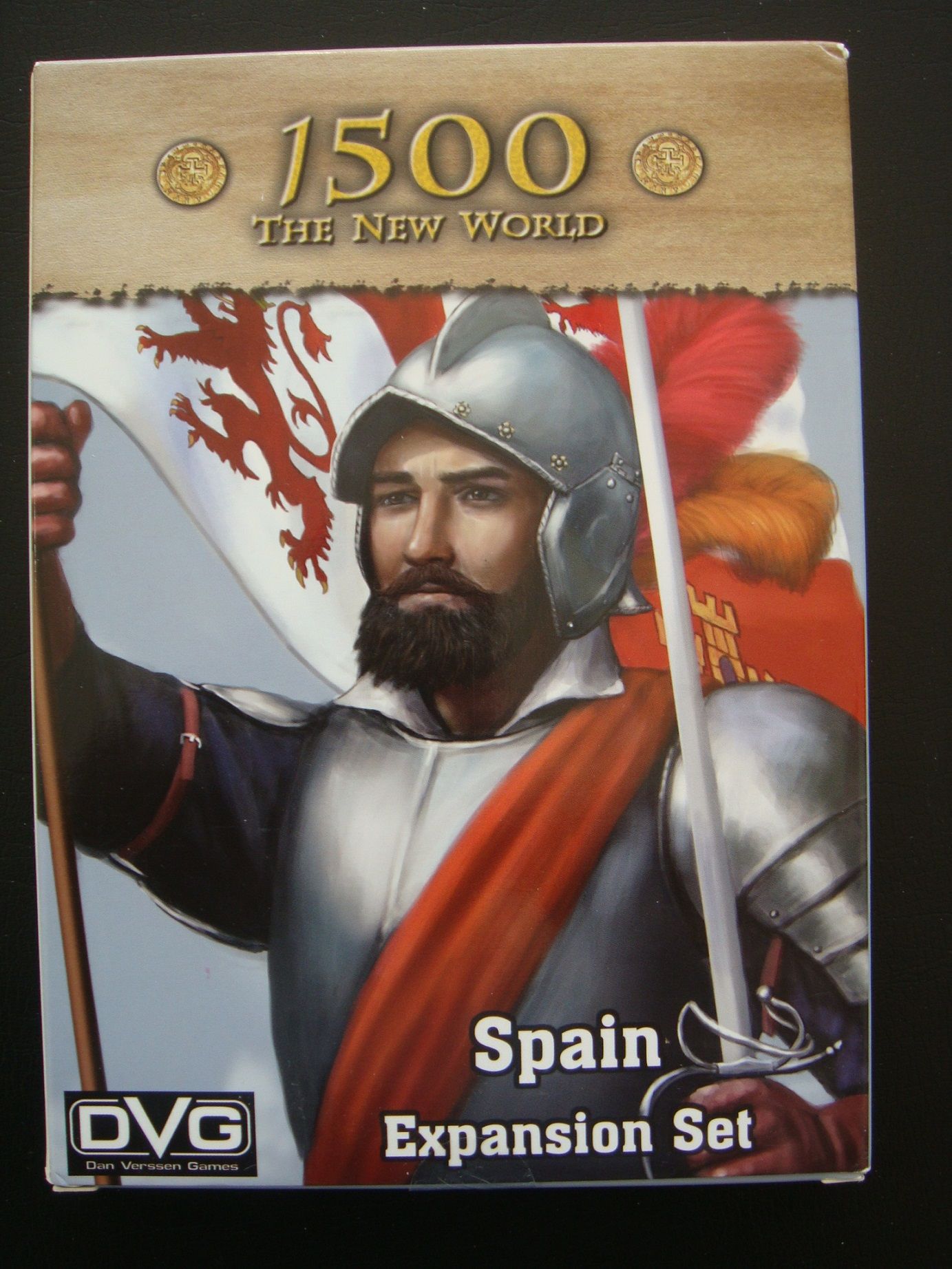 1500: The New World – Spain Expansion box art