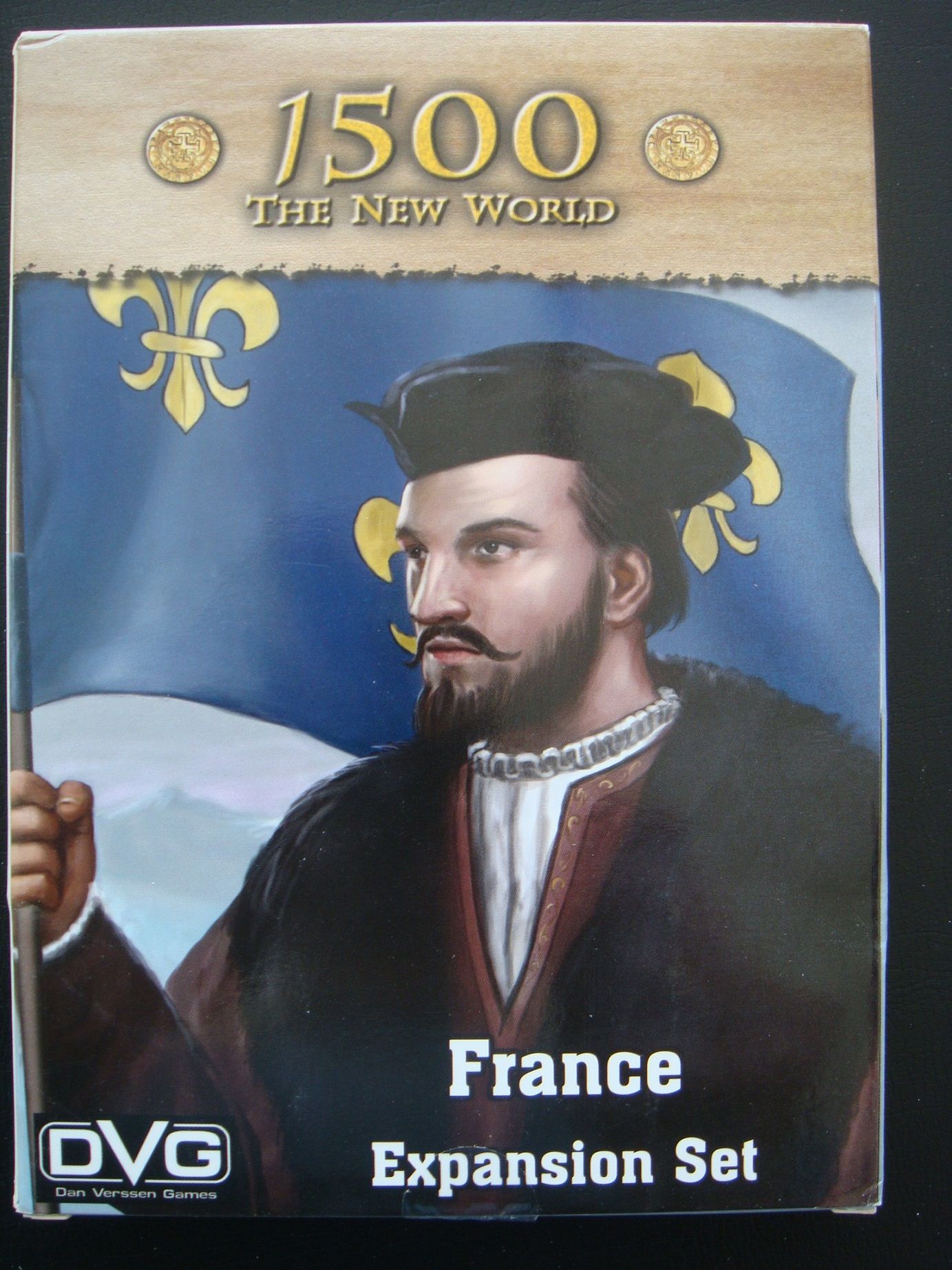 1500: The New World – France Expansion box art