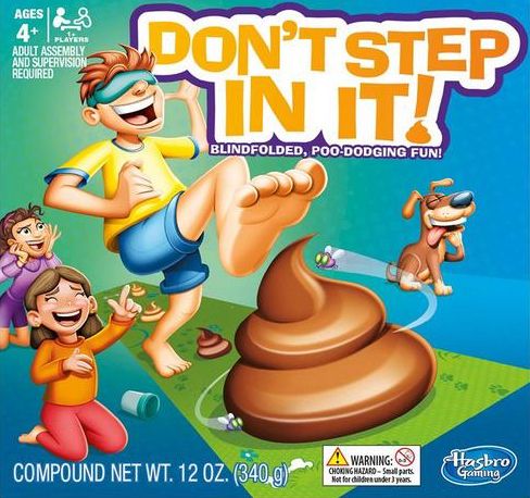 Don't Step In It! box art
