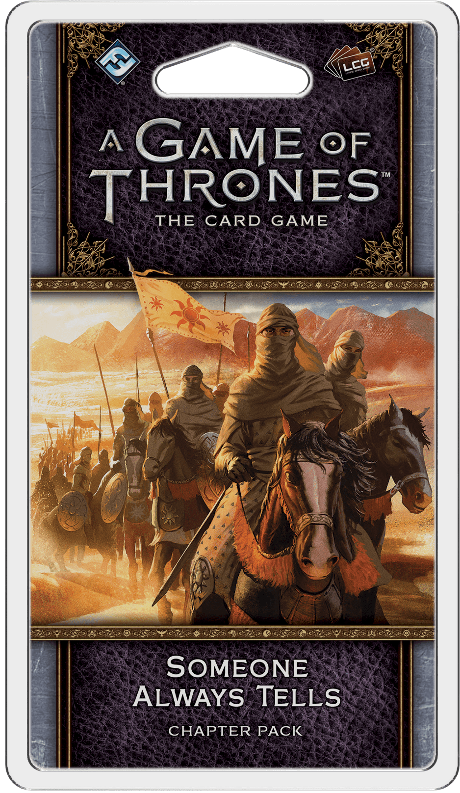 A Game of Thrones: The Card Game (Second Edition) – Someone Always Tells box art