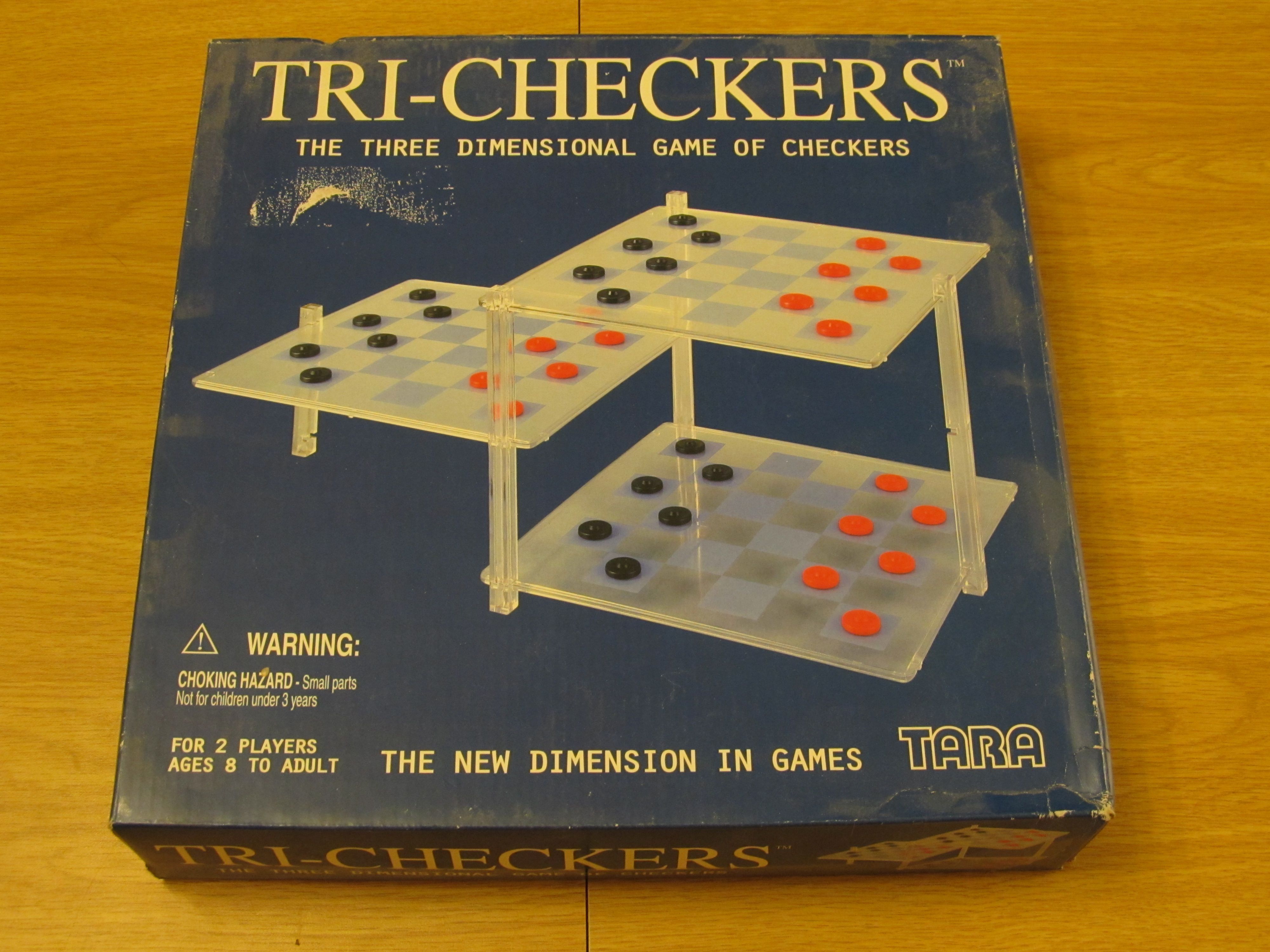 Tri-Checkers doboz