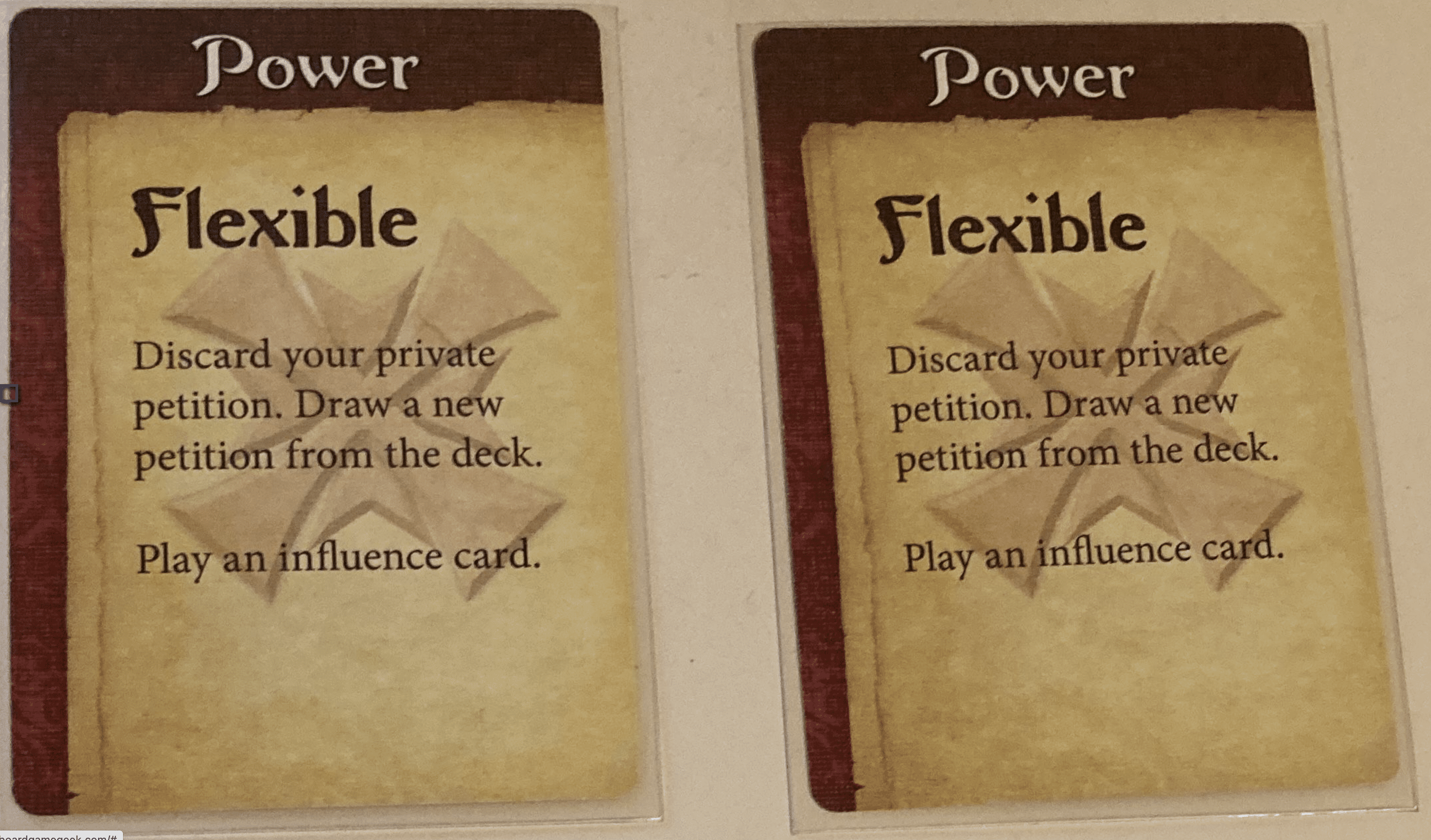 Coperta Courtier: Power Promo Cards