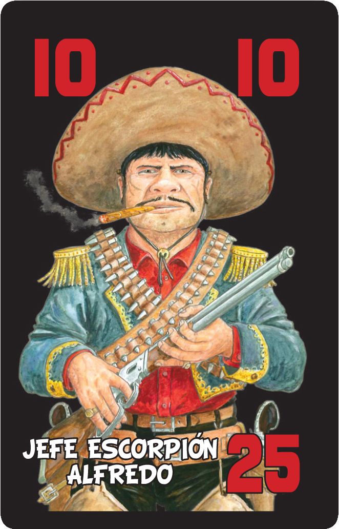 Mexican Standoff: The Black Scorpion Promo Card doboz