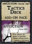 AFFLICTION: Salem 1692 – Tactics Card Add-on Pack