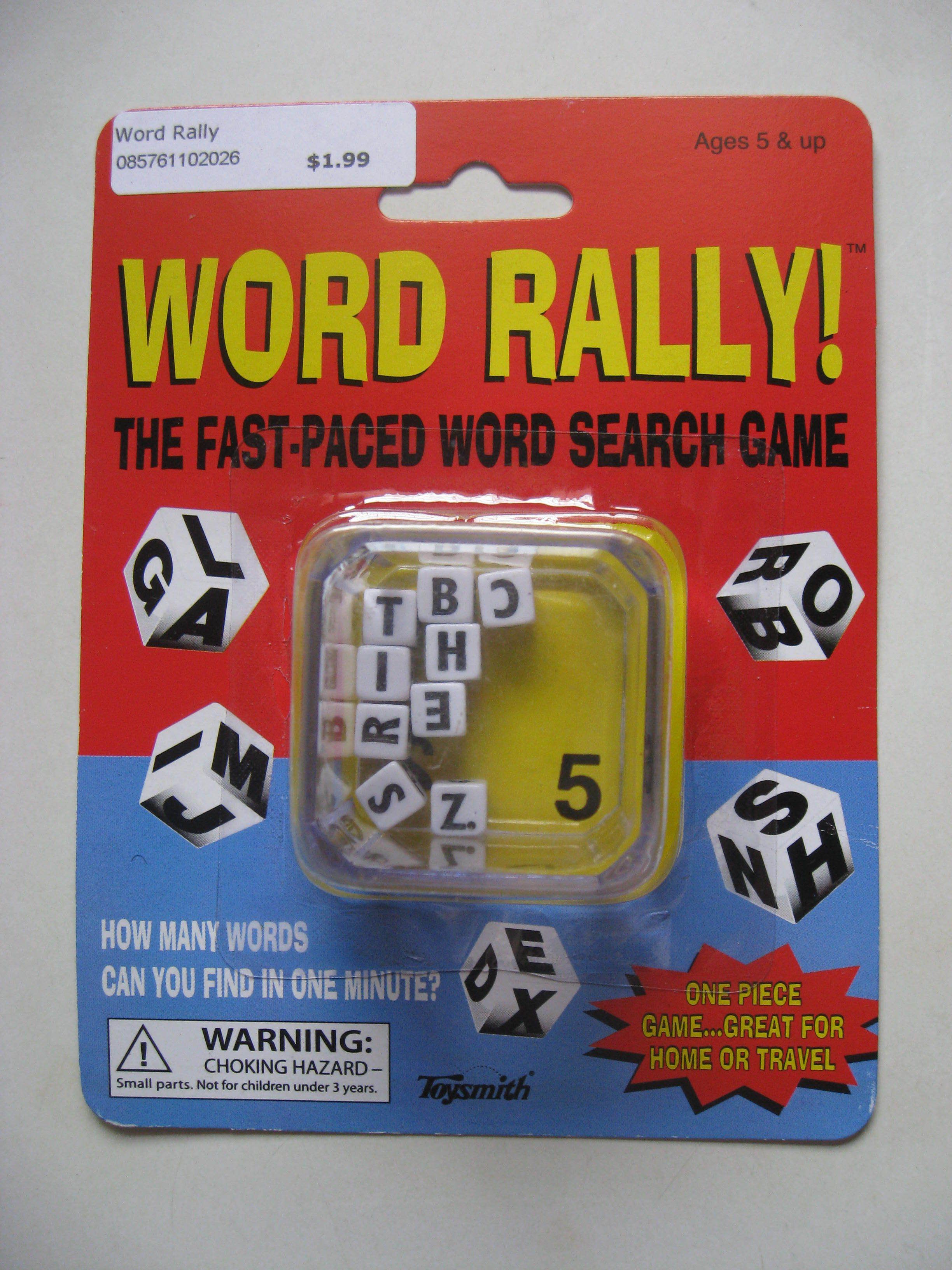 Word Rally! box art