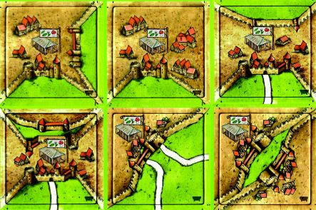 Apothecaries and Tithes (fan expansion for Carcassonne) box art