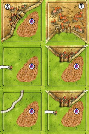 Drought and Pestilence (fan expansion for Carcassonne) doboz