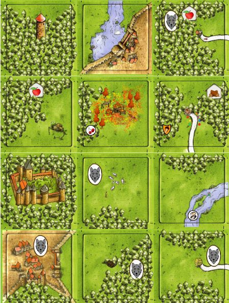 Forests: Fairy Tales (fan expansion for Carcassonne) doboz