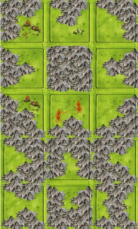 Mountains (fan expansion for Carcassonne) box art