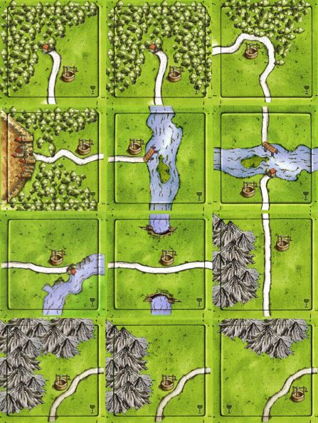 Wells: Fountain of Youth (fan expansion for Carcassonne) doboz