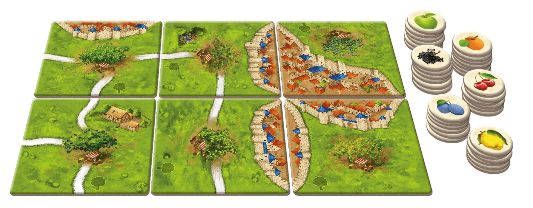 Carcassonne: The Fruit-Bearing Trees box art