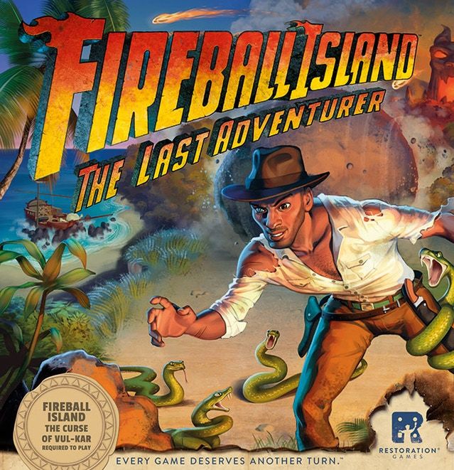 Fireball Island: The Curse of Vul-Kar – The Last Adventurer doboz