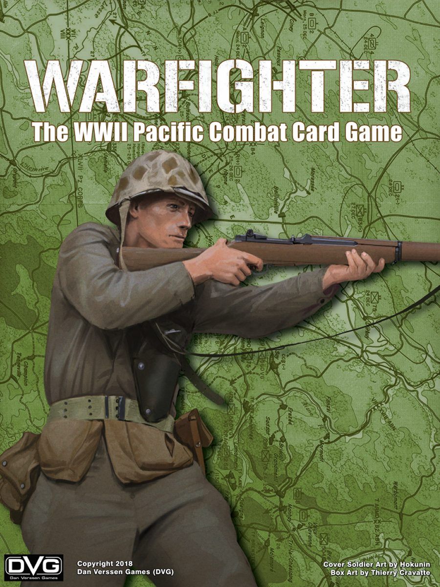 Warfighter: The WWII Pacific Combat Card Game box art