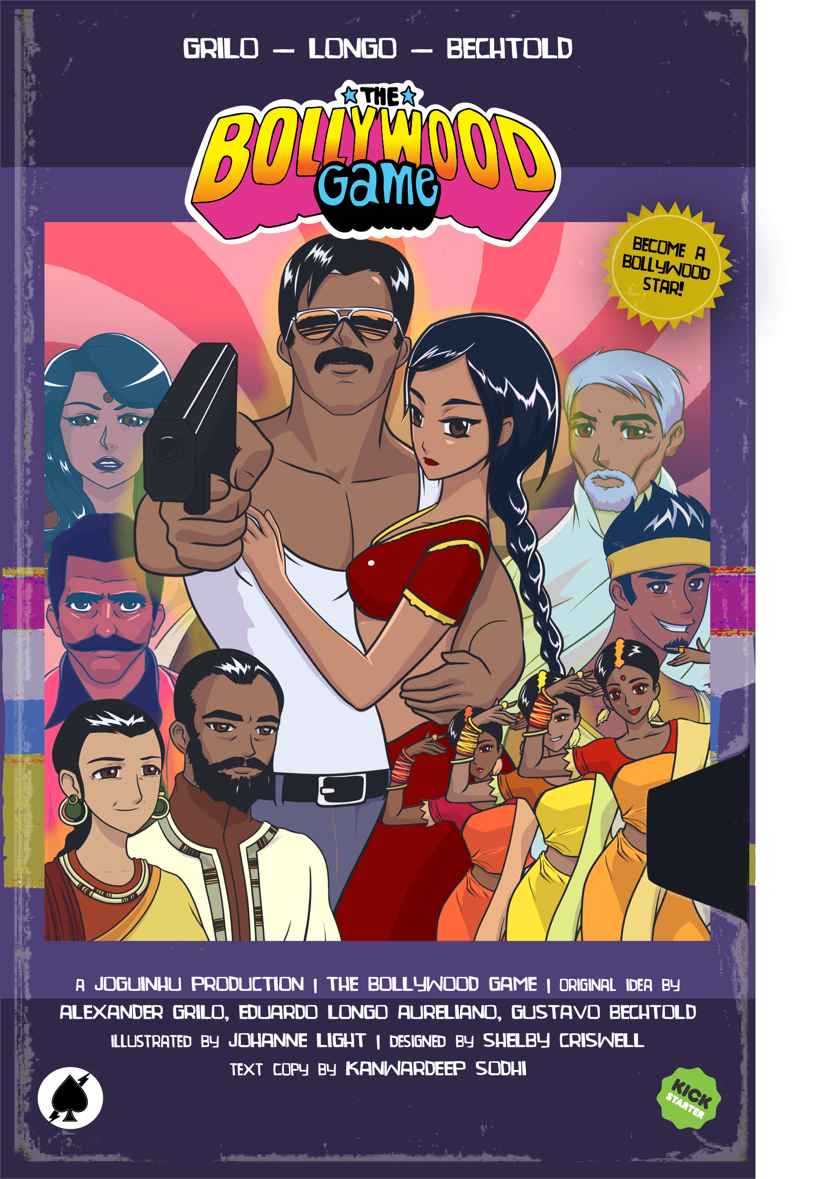 The Bollywood Game box art
