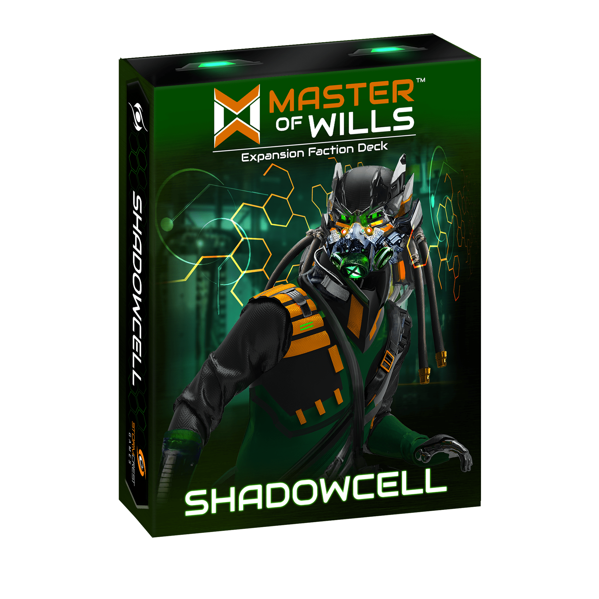 Master of Wills: Shadowcell Expansion Faction Deck box art
