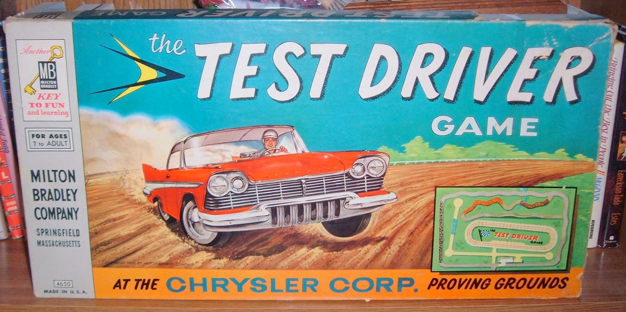 The Test Driver Game box art